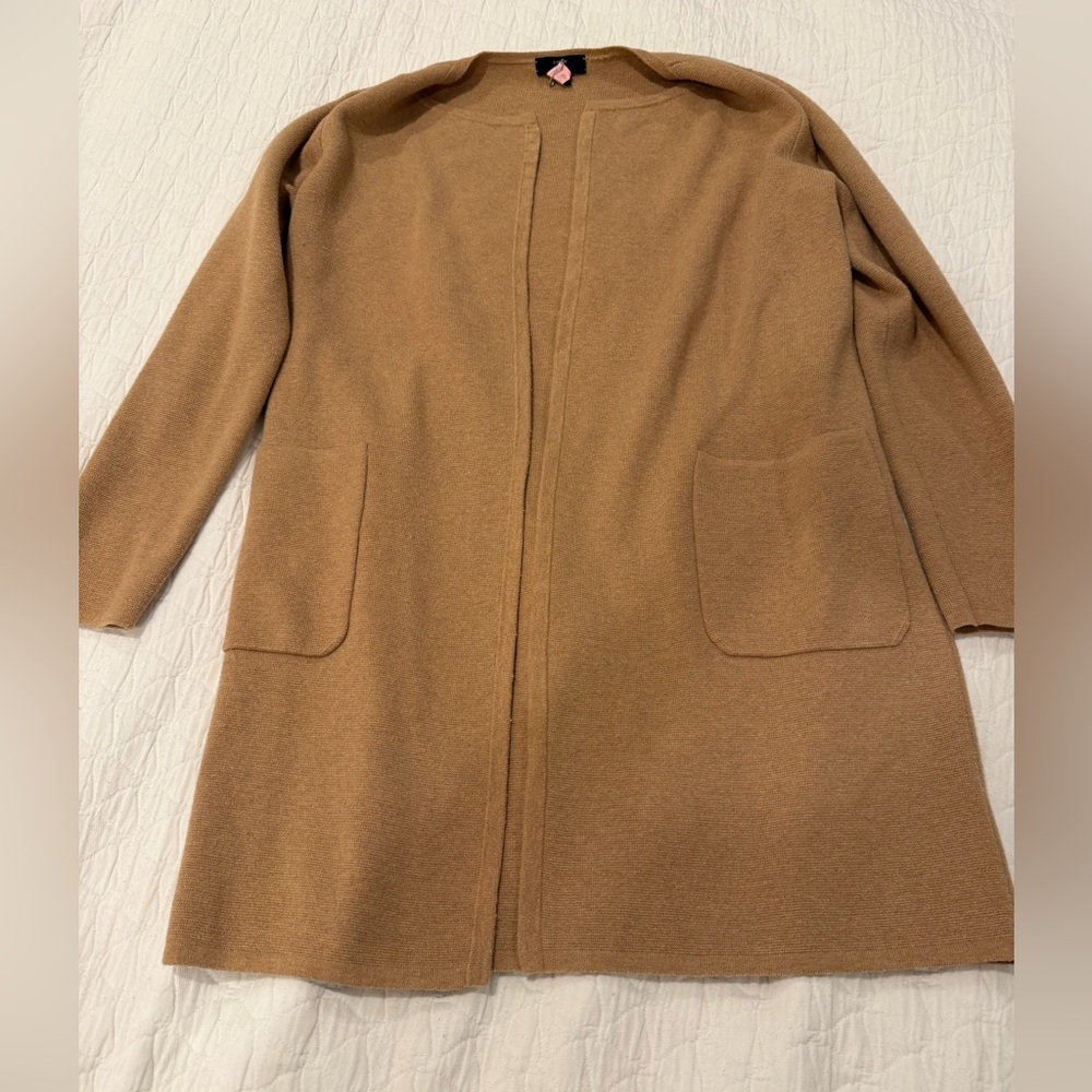 J. Crew Women's Camel sweater Coat